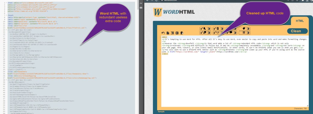 Why you shouldn’t use Word for HTML